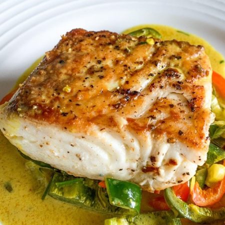 HALIBUT FILLETS $42.64/lb (approx $21.50 ea pc) - T-Bone's